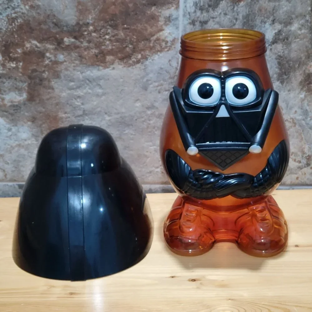 Mr Potato Head Darth Tater Storage Container Hasbro Pawtucket 2005
